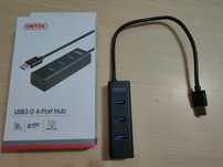 Unitek USB 3.0, 4-port hub, rozgałęźnik usb