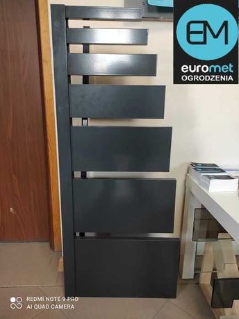 profil aluminiowy 200x20x2 malowany pod przęsło brama furtka balkon