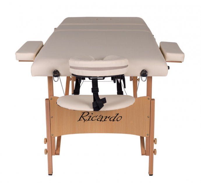 Масажний стіл Ricardo TORINO 70 (Массажный стол) Бежевий, Фіолетовий
