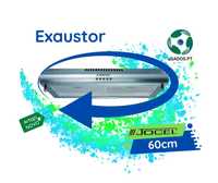 Exaustor Inox Jocel 60 CM 400m3/h