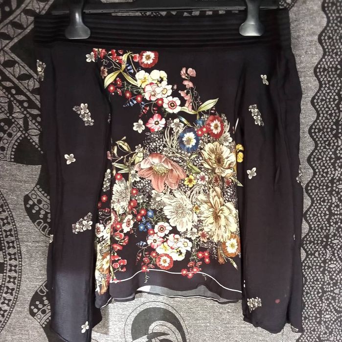 Blusa sem alças da Zara