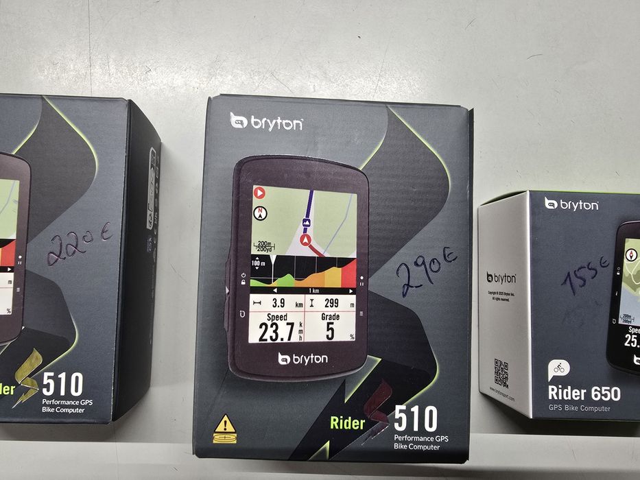 Gps bryton novos