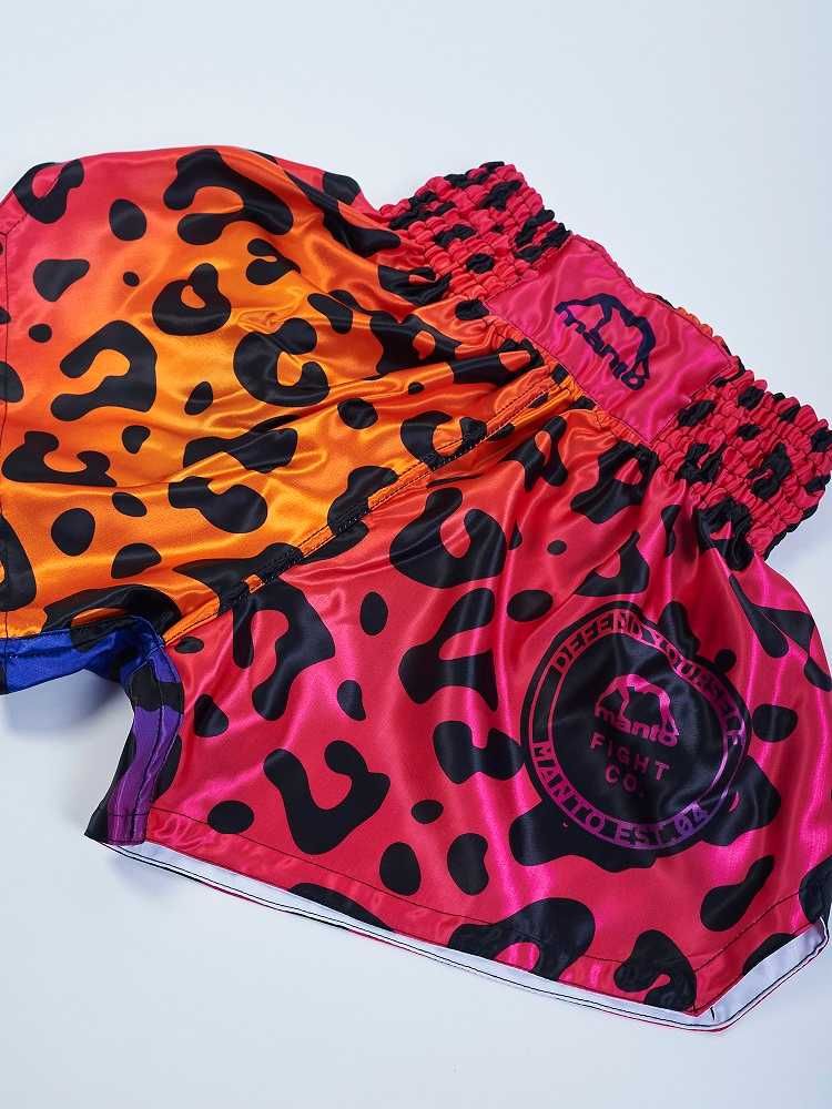 MANTO SPODENKI DAMSKIE muay thai  i inne sporty walki leopard