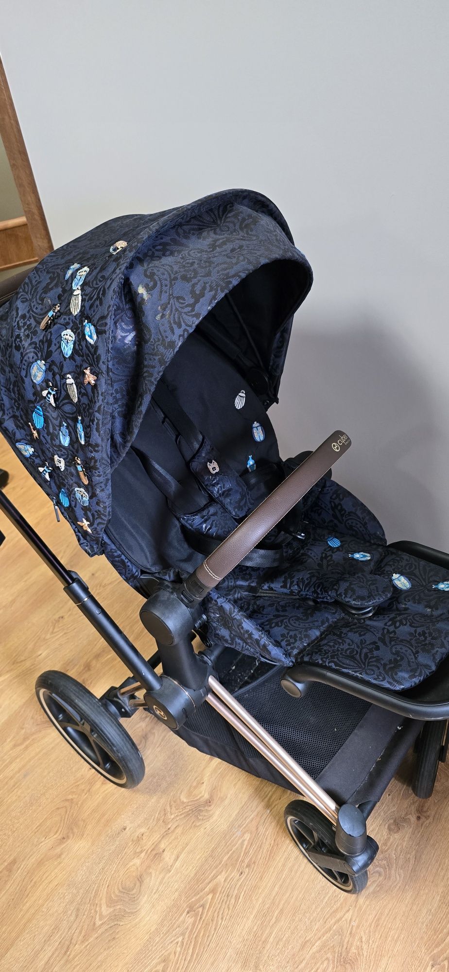 Wòzek Cybex Priam 4.0 jewels of naturę  spacerówka gondola akcesoria