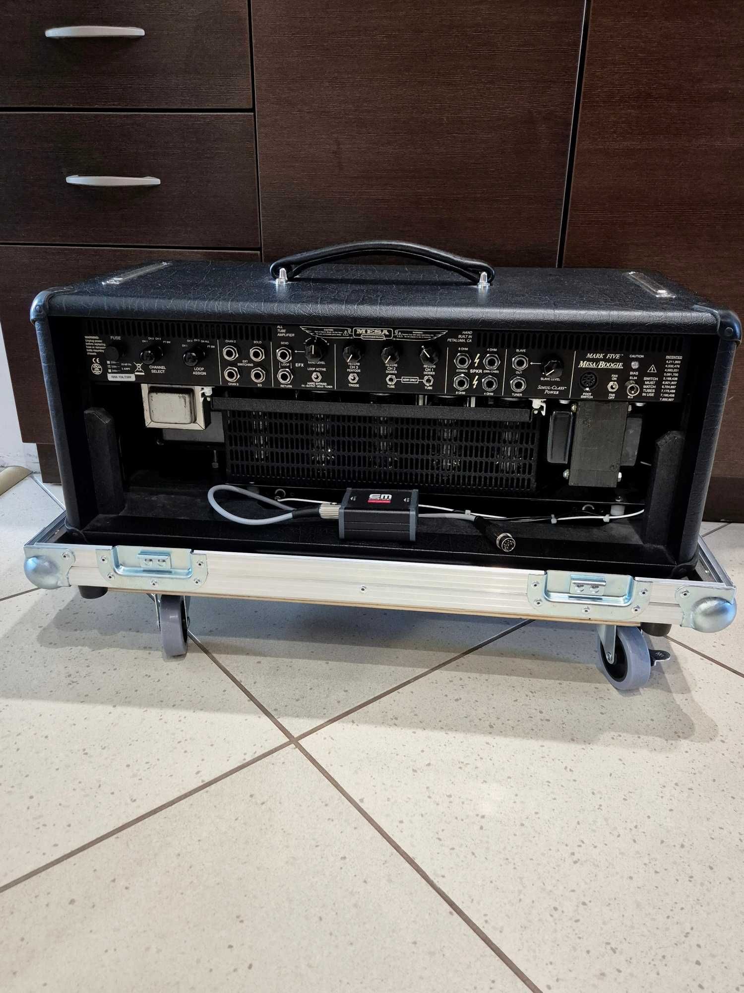 Mesa Boogie Mark V 90W USA plus MIDI i case