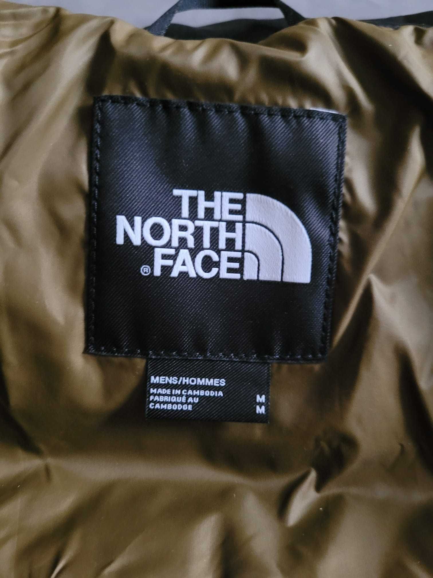 Kurtka outdoorowa czarno-oliwkowa The North Face