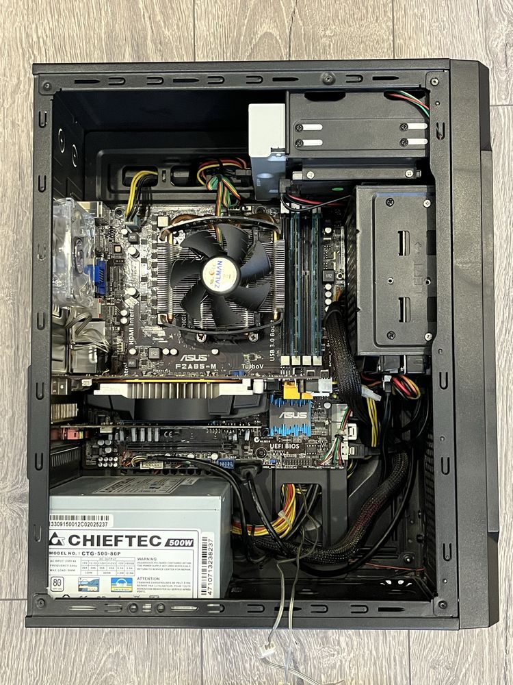 Системный блок ПК AMD A10-6800K / 32GB DDR3 / Asus F2A85-M / Компьютер