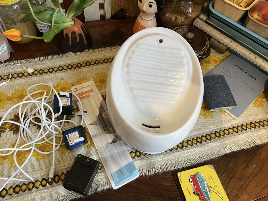 CERAMICZNA Fontanna dla kota poidelko kitty