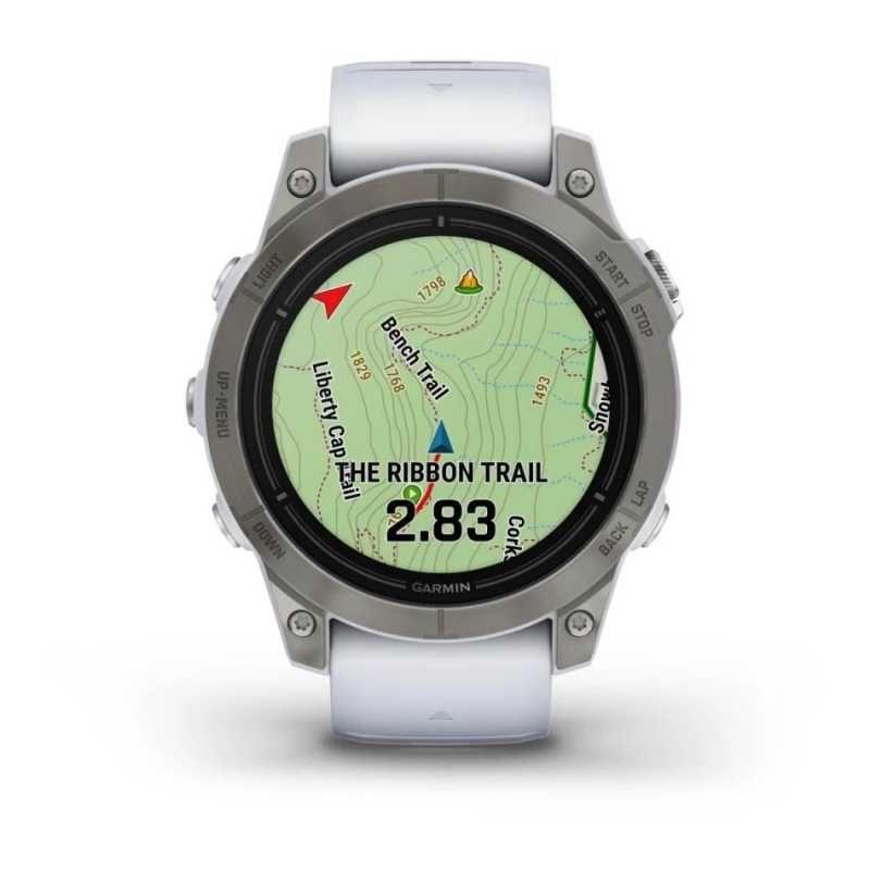 Годинник Garmin Epix Pro Gen 2 Sapphire 47mm Titanium  w. Whitestone B