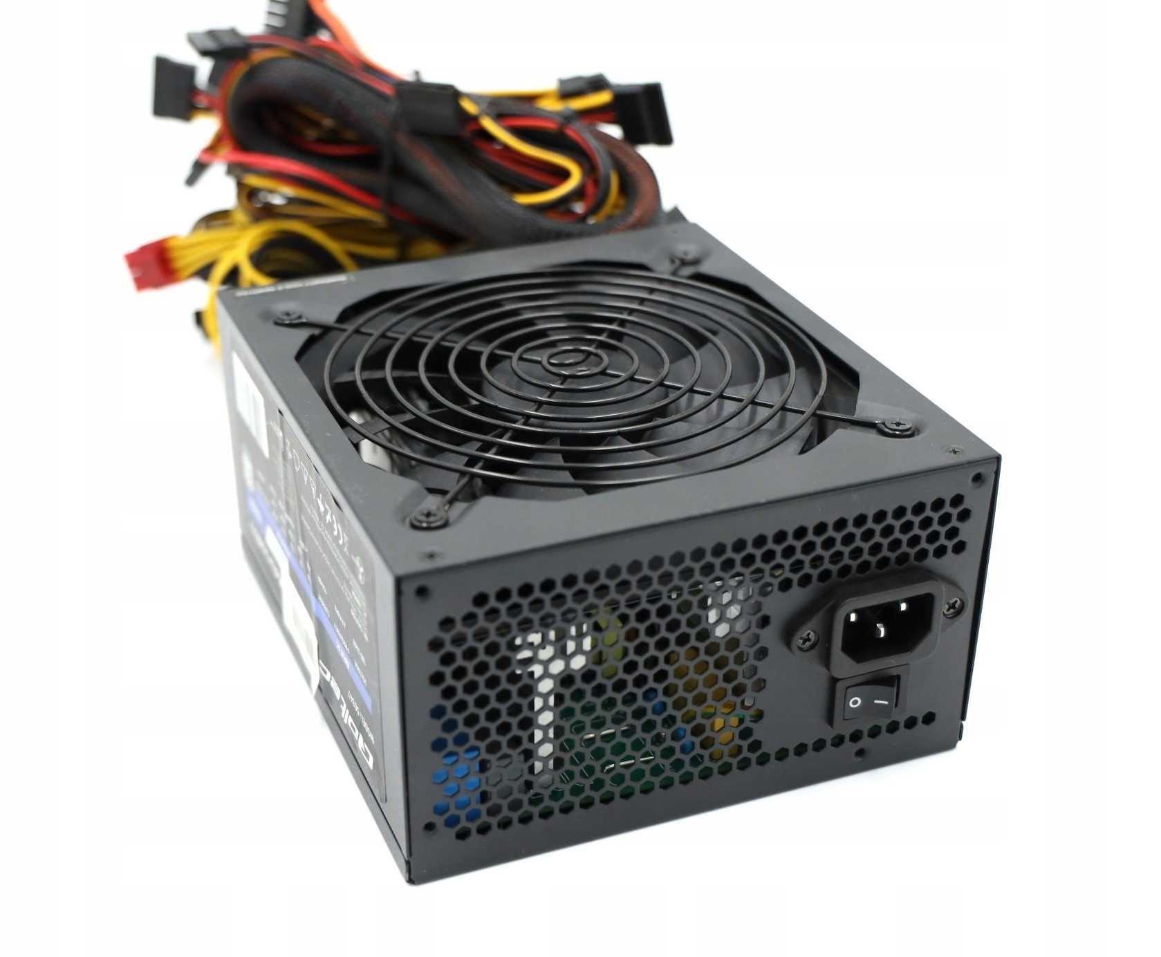Zasilacz Qoltec ATX 1600w PLATINIUM 80 plus 1600 W - 12 msc. gwarancji