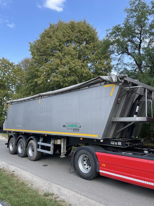 Naczepa wywrotka Janmil 2020r. 36m3! Stan bardzo dobry! Osie SAF!