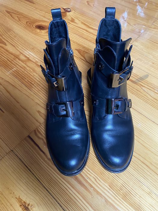 Шкіряні ботінки 37 розмір