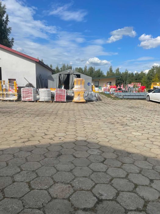 HALE O POW.2000m2+200m2 na DZIAŁCE 9000m2 k/PUŁTUSKA