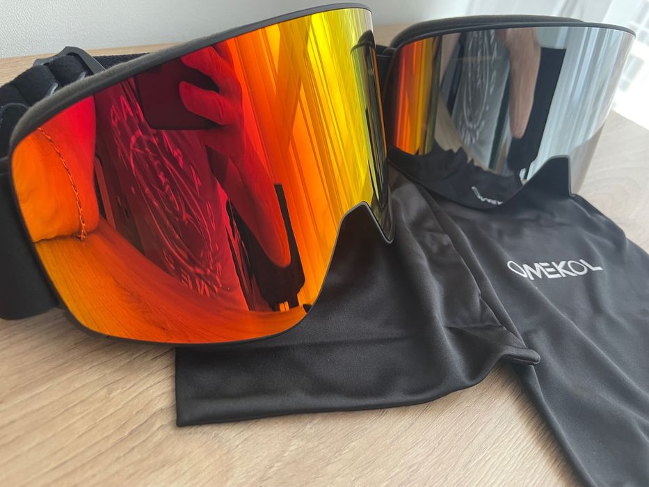 Лижні очки OMEKOL ELAX,лижна маска, лыжные,лижні окуляри,лыжная маска