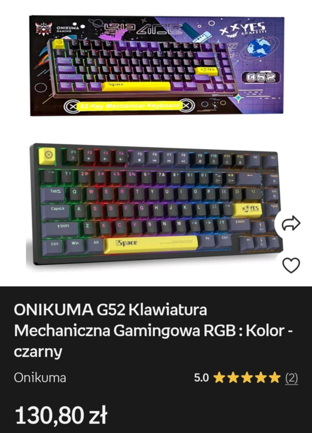 Klawiatura gamingowa