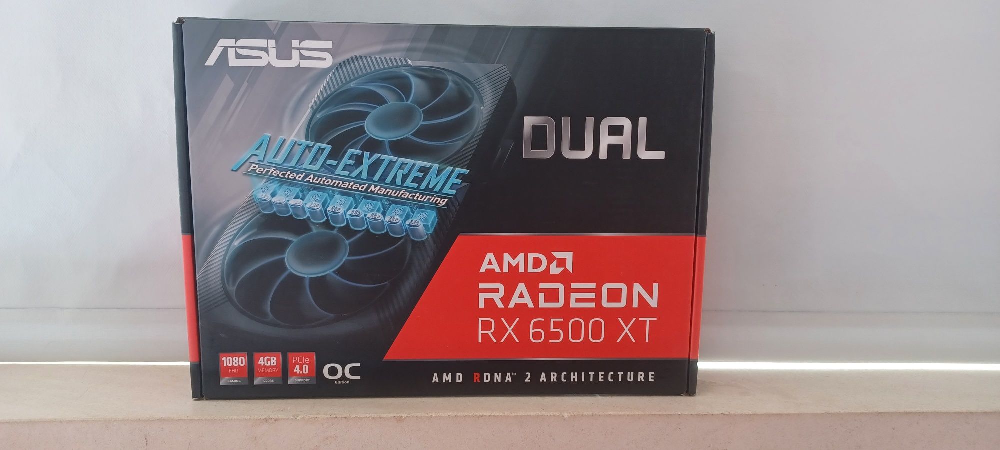 AMD RX 6500 XT - com caixa original