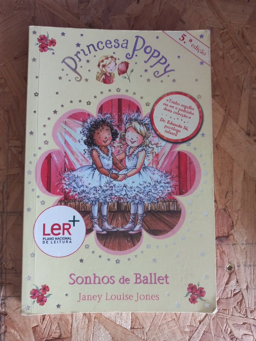 Livro Princesa Poppy - Sonhos de Ballet