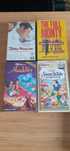 4 vídeos VHS ingleses