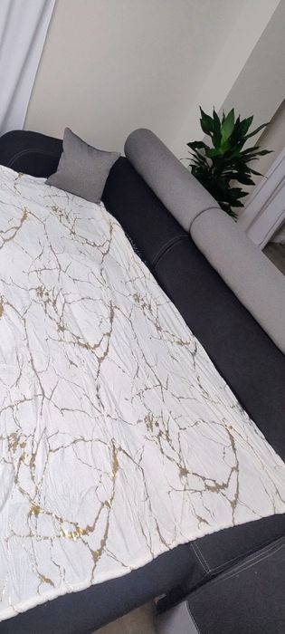 Koc 200/220 z marmurkiem Nowe