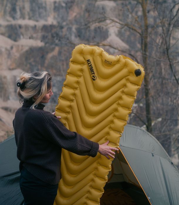 Туристичний надувний каремат Klymit Static V (новий клапан) США