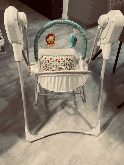 Дитяче ,Автоматичне, музичне крісло-гойдалка 3 в 1 Fisher Price