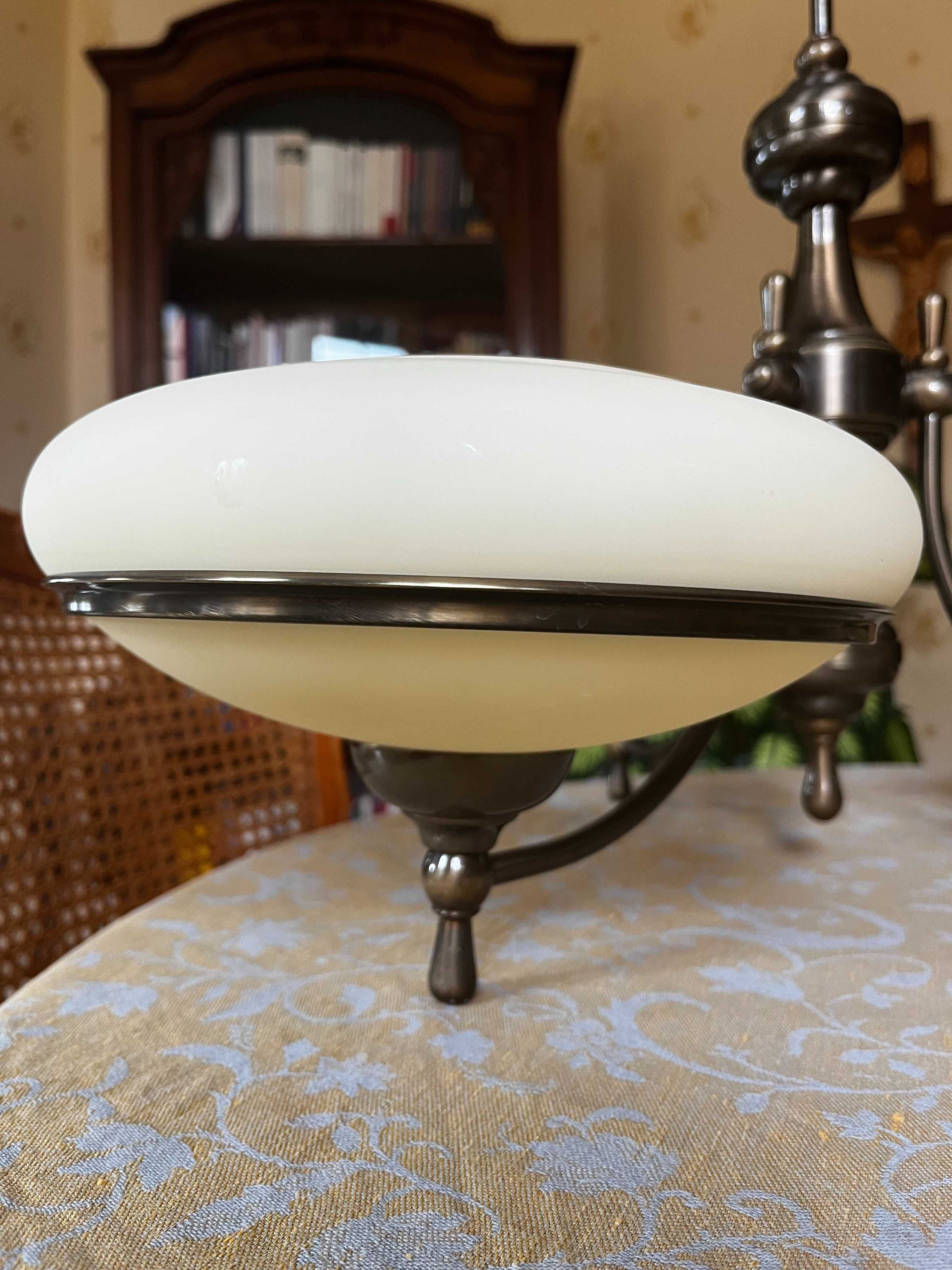 Lampa mosiężna firmy Kutek