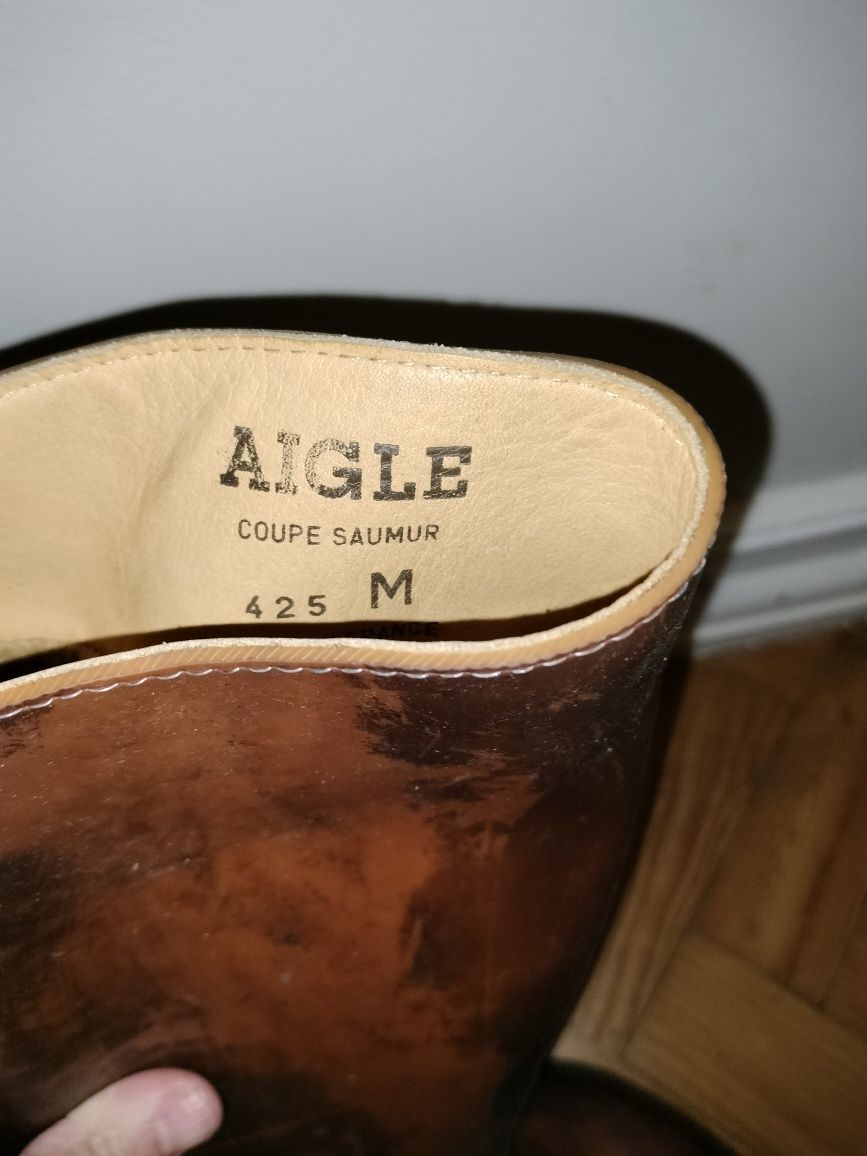 Botas marca Aigle para  montar a cavalo n35