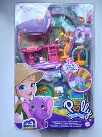 Nowy zestaw Mattel Polly Pocket GTN22 Przygoda Słonika