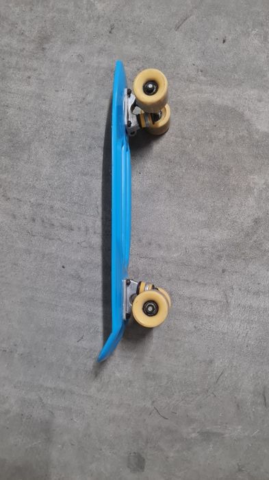 Skate 4 rodas azul