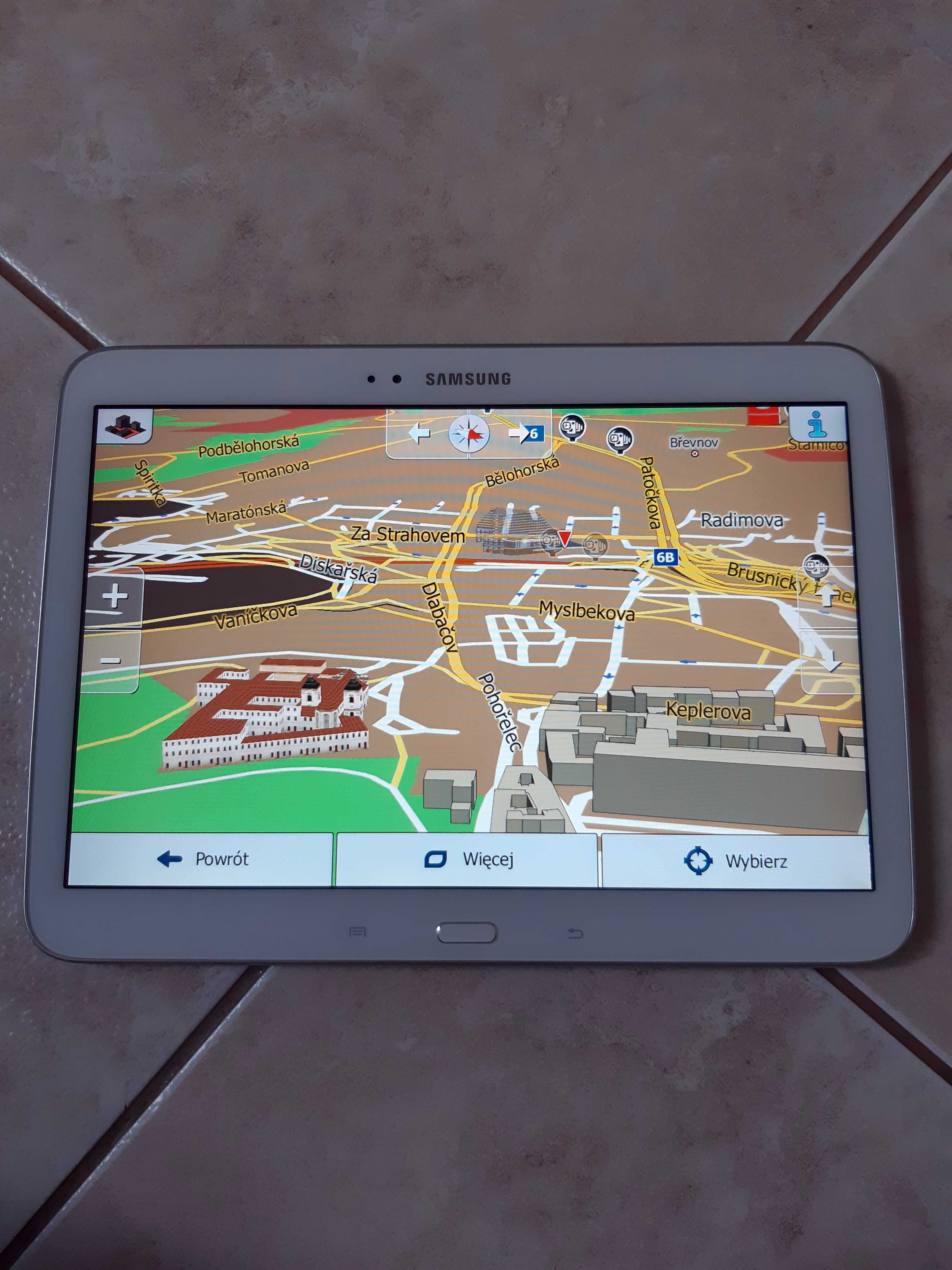 Samsung Galaxy Tab 3 10 cali tablet + IGO Primo Truck + ładowarka sieć