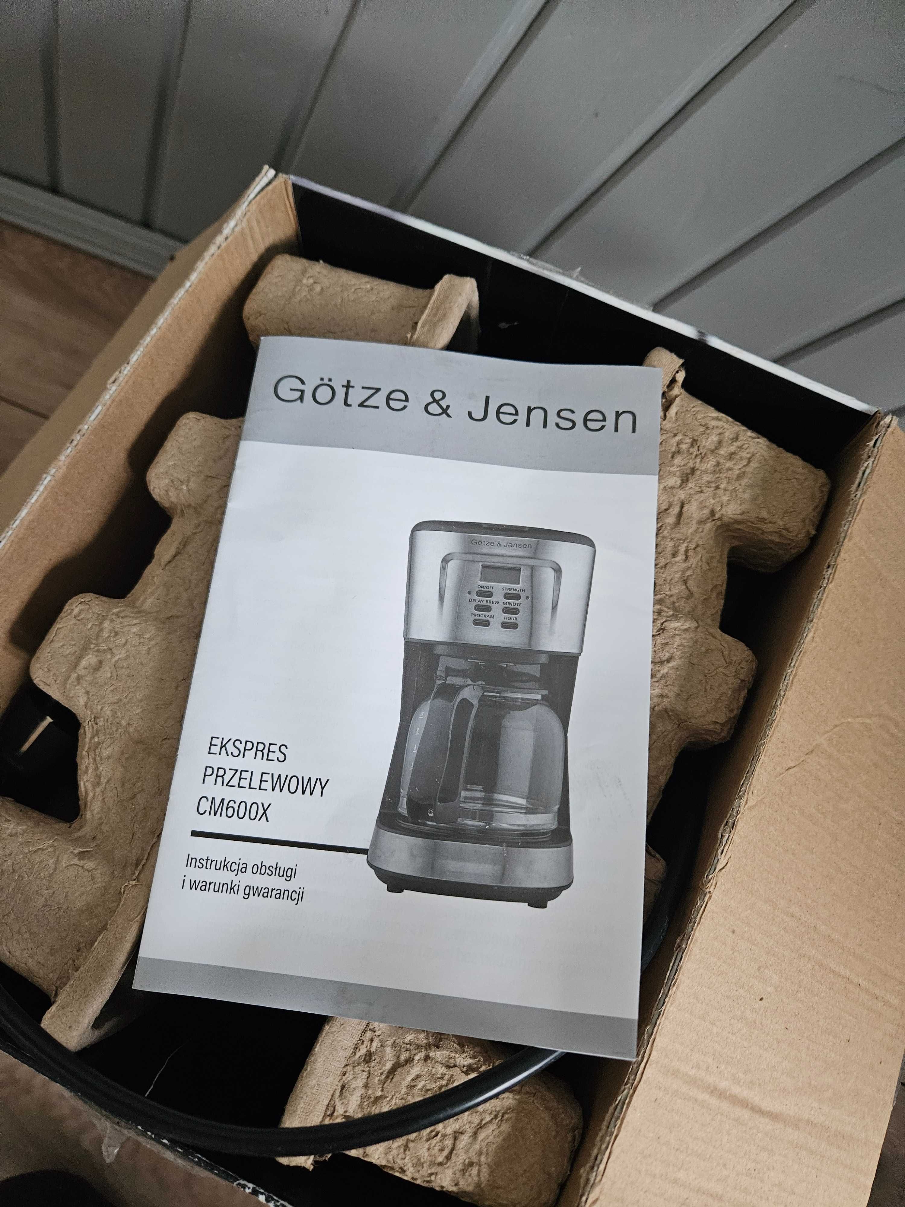 Ekspres przelewowy do kawy gotze jensen 1.5l jak nowy