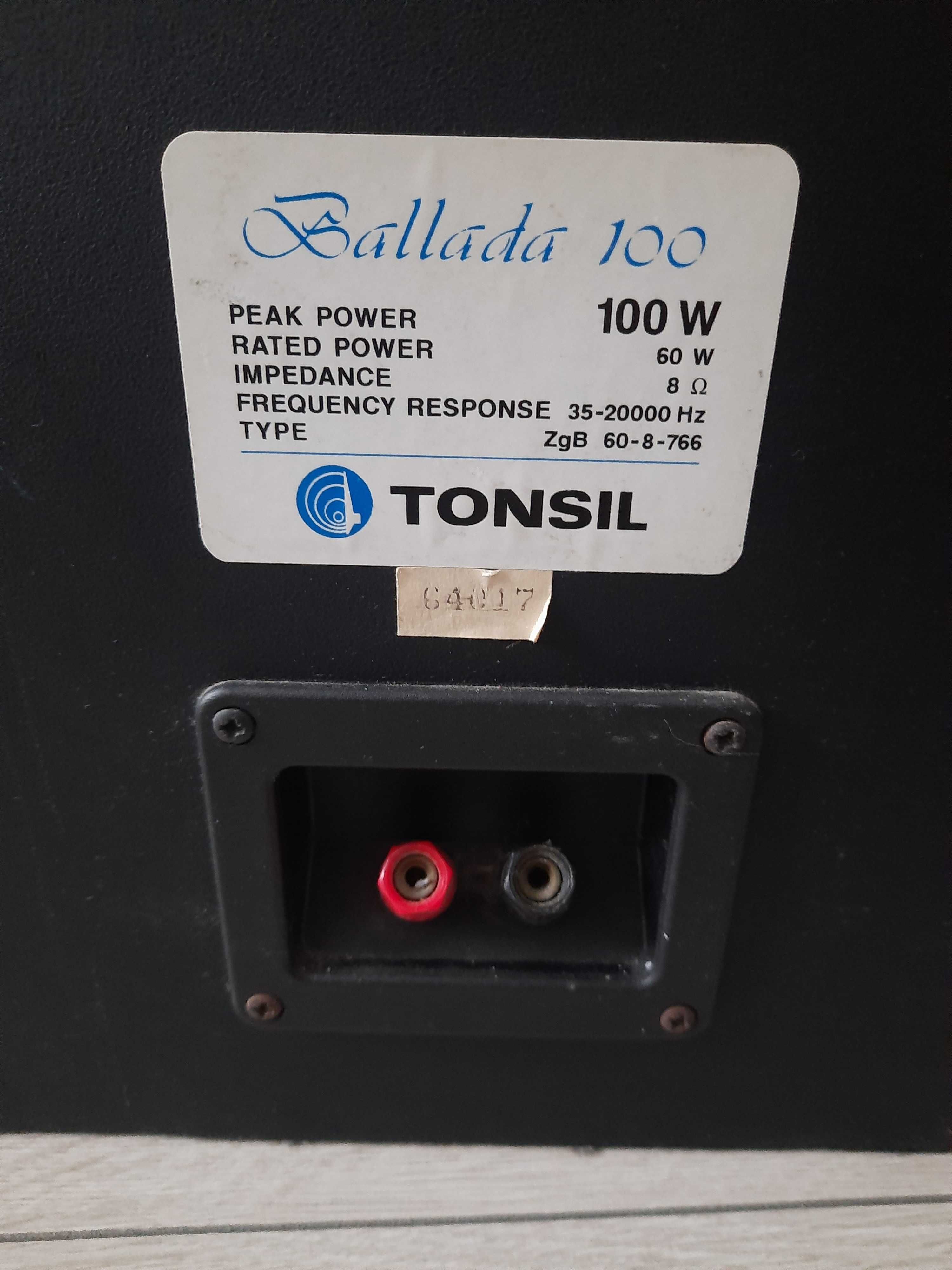 Sprzedam kolumny BALLADA 100