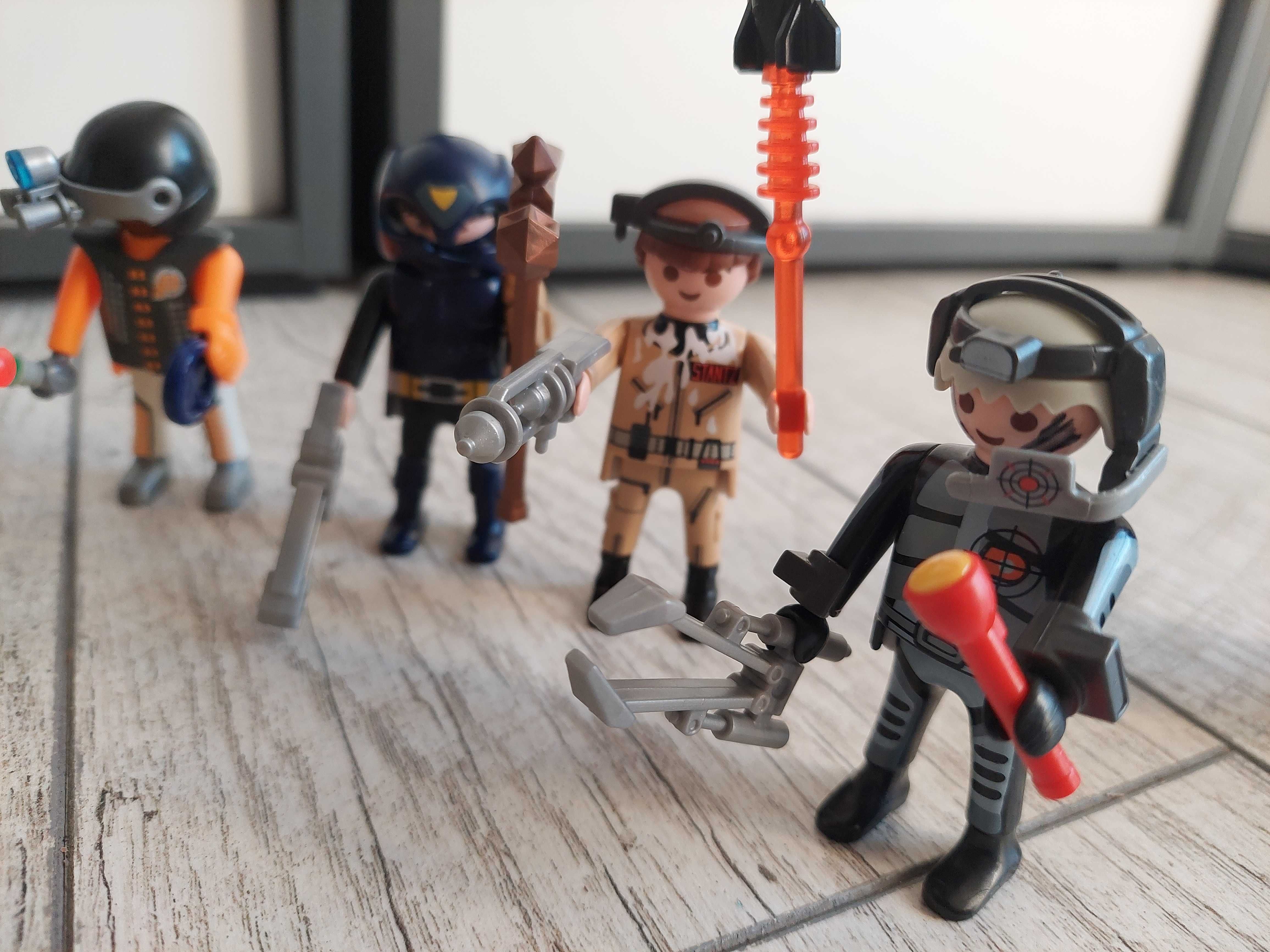 Playmobil agenci specjalni 12 ludzików spy agent pojazdy