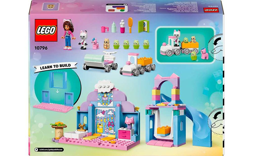 Lego Gabby´s Dollhouse 10796 Кошачья забота Габби. В наличии