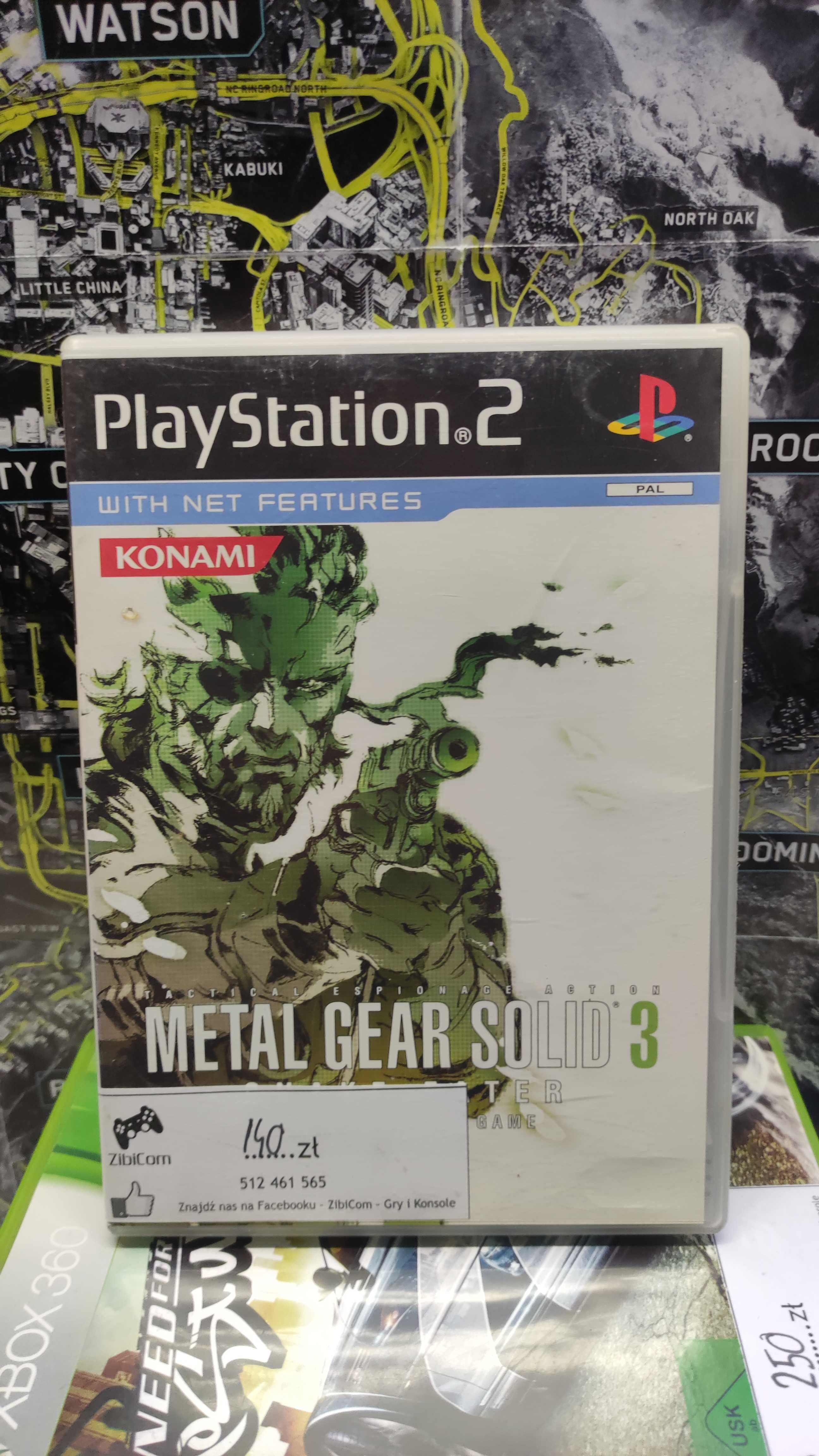 Metal Gear Solid 3: Snake Eater | PS2 | Sklep | Kraków|Wysyłka|Wymiana