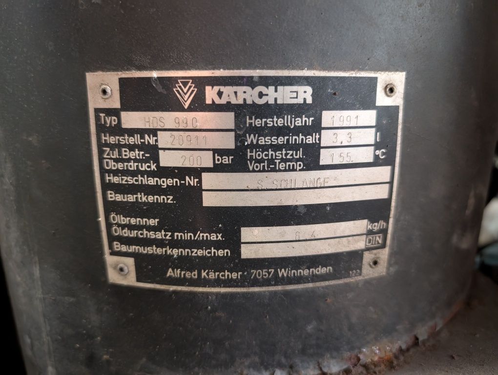 Myjka ciśnieniowa Karcher HDS 990