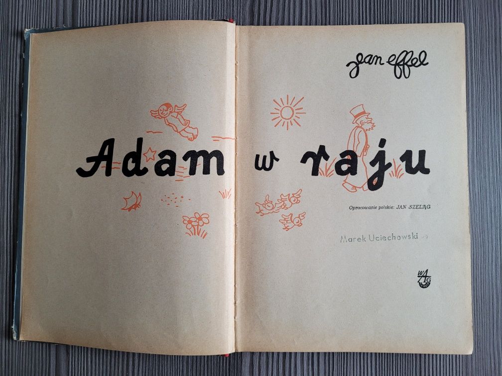 3737. "Adam w raju" Jean Effel