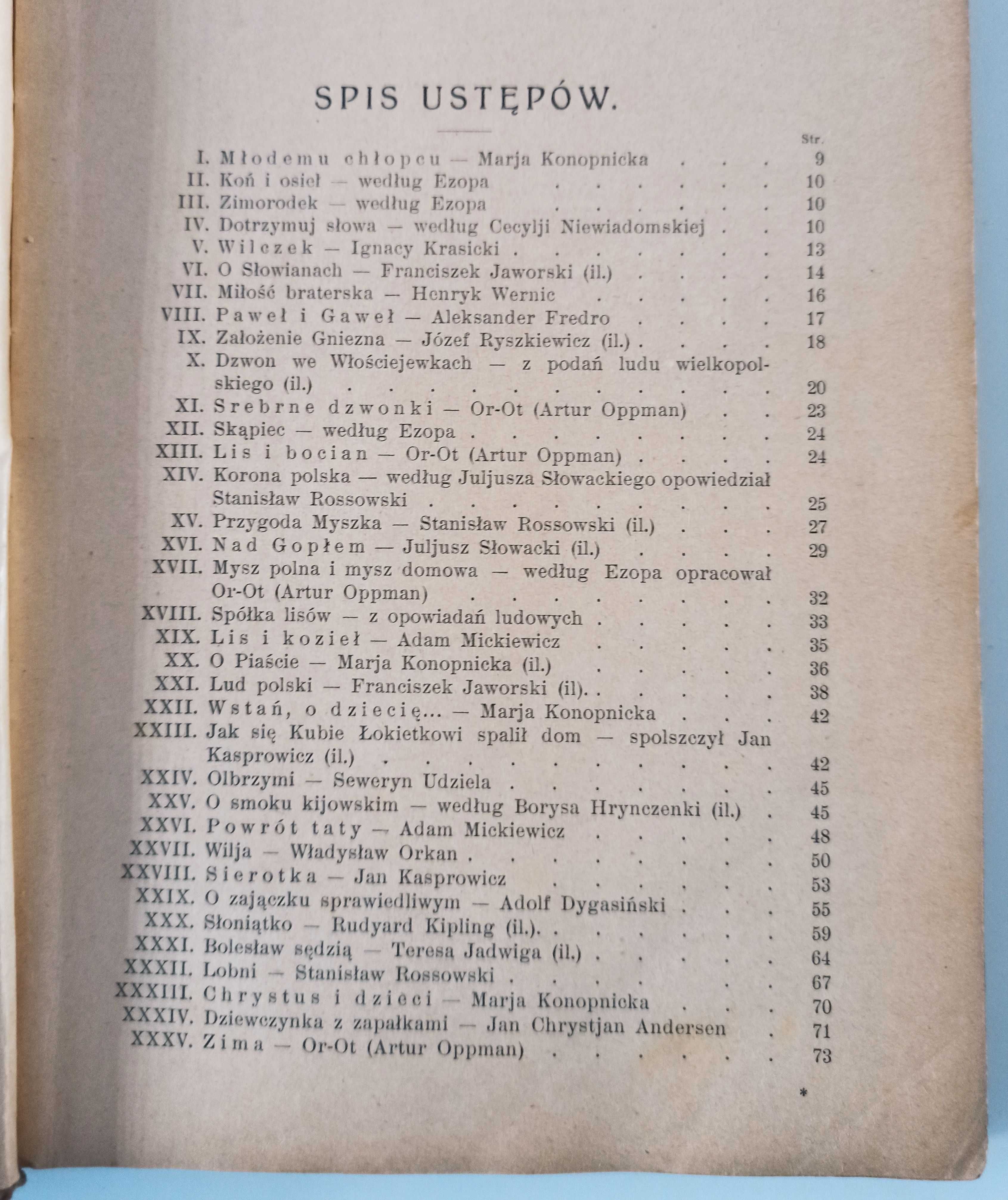 Marjan Reiter Czytania polskie - wydanie Lwów 1931 stan bdb