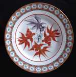 Pratos em porcelana oriental (2), séc XX