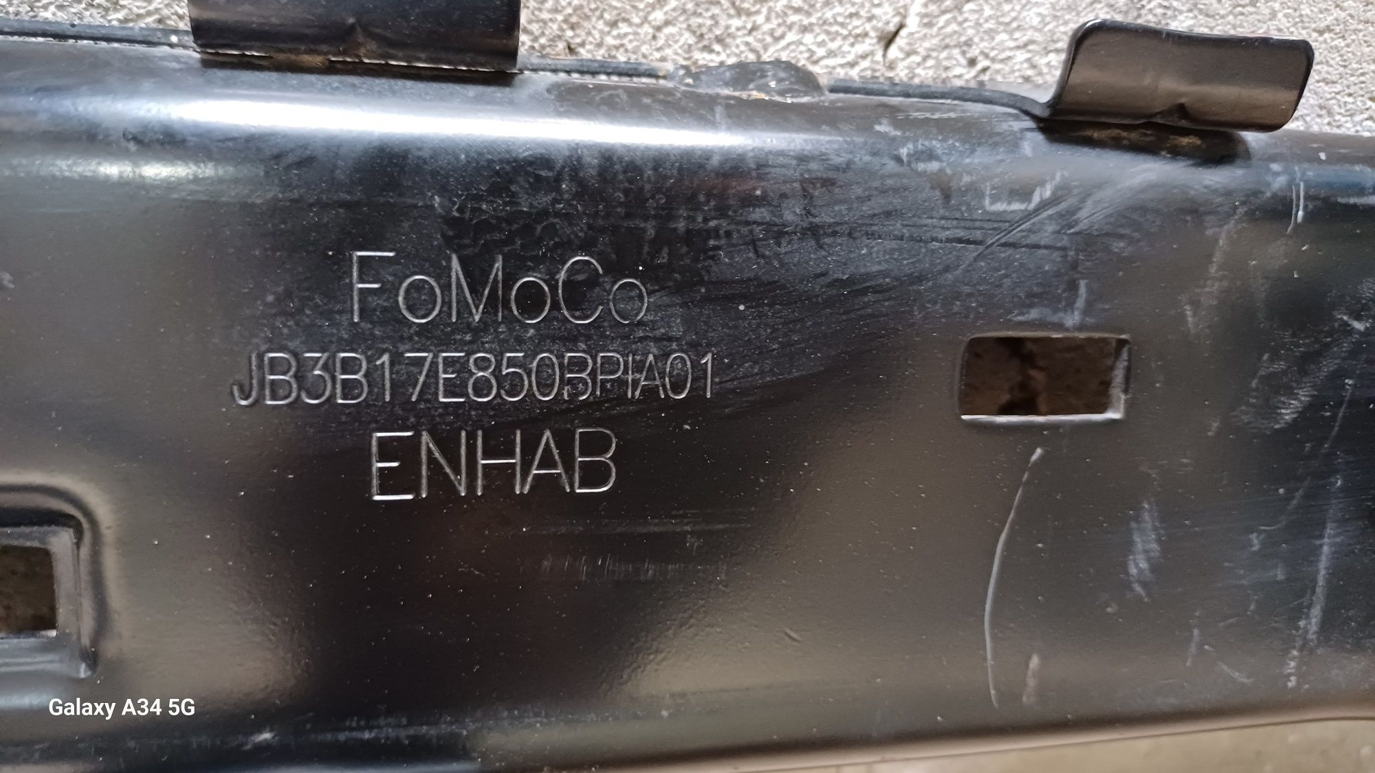 Belka wzmocnienie zderzaka tylniego tylneg ford Ranger lll