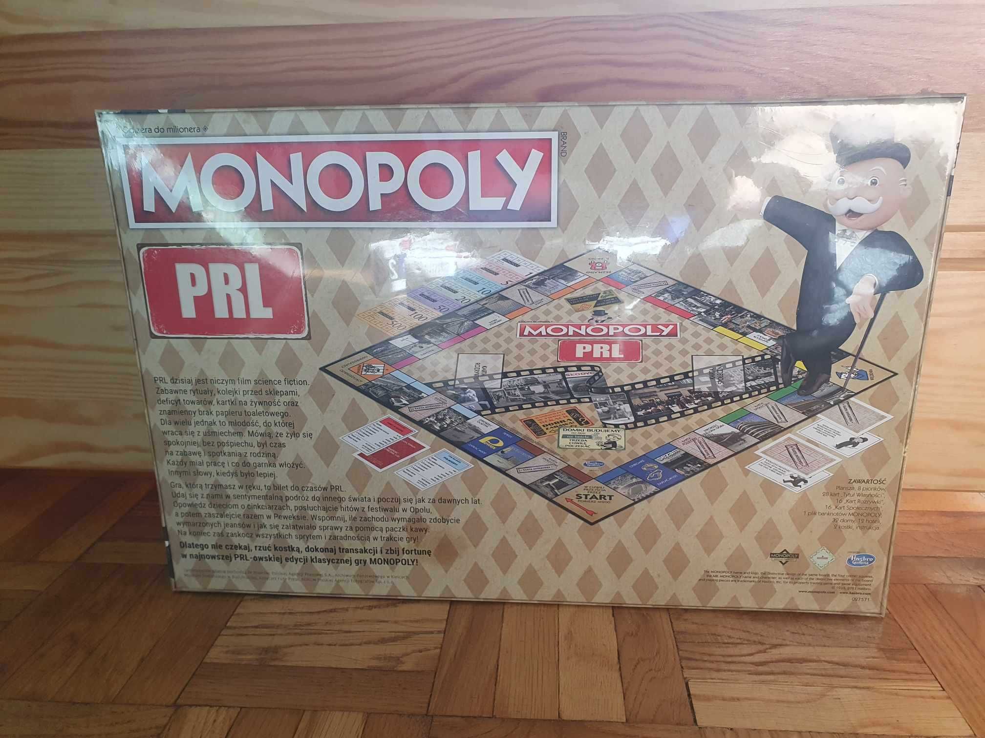 monopoly PRL - zafoliowana, gra w polskiej wersji językowej