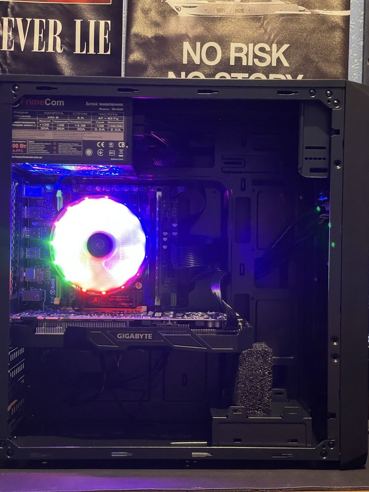 GTX 1070 8GB | 16GB DDR4 | 12 ядер | 128GB SSD | 600W Ігровий ПК