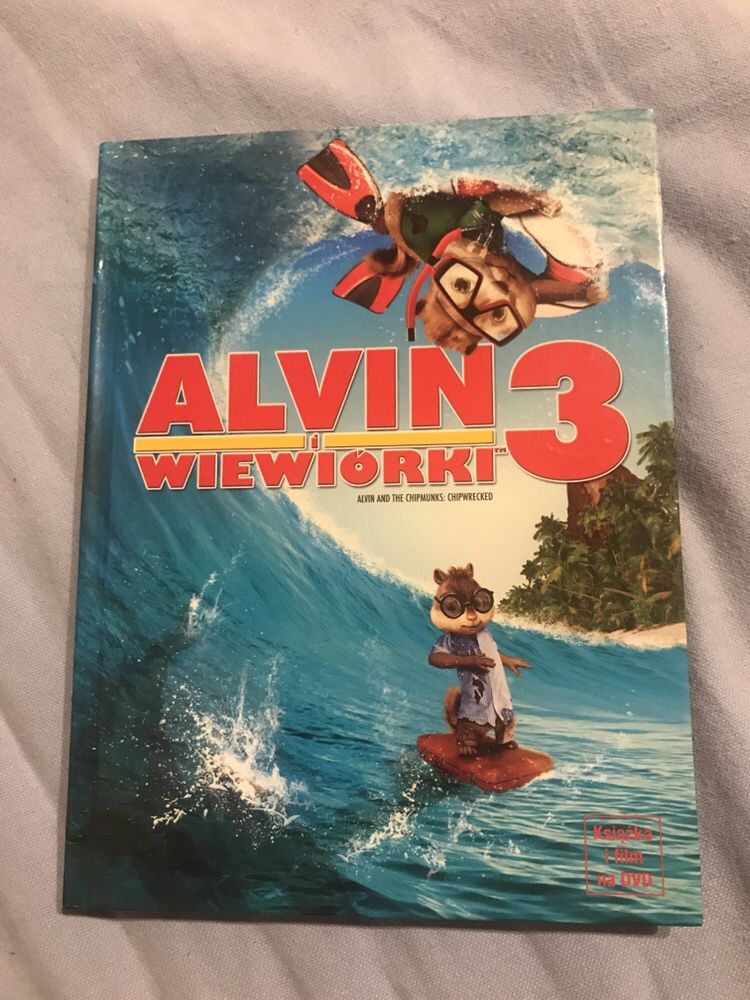 Alvin i wiewiórki 3 film na DVD