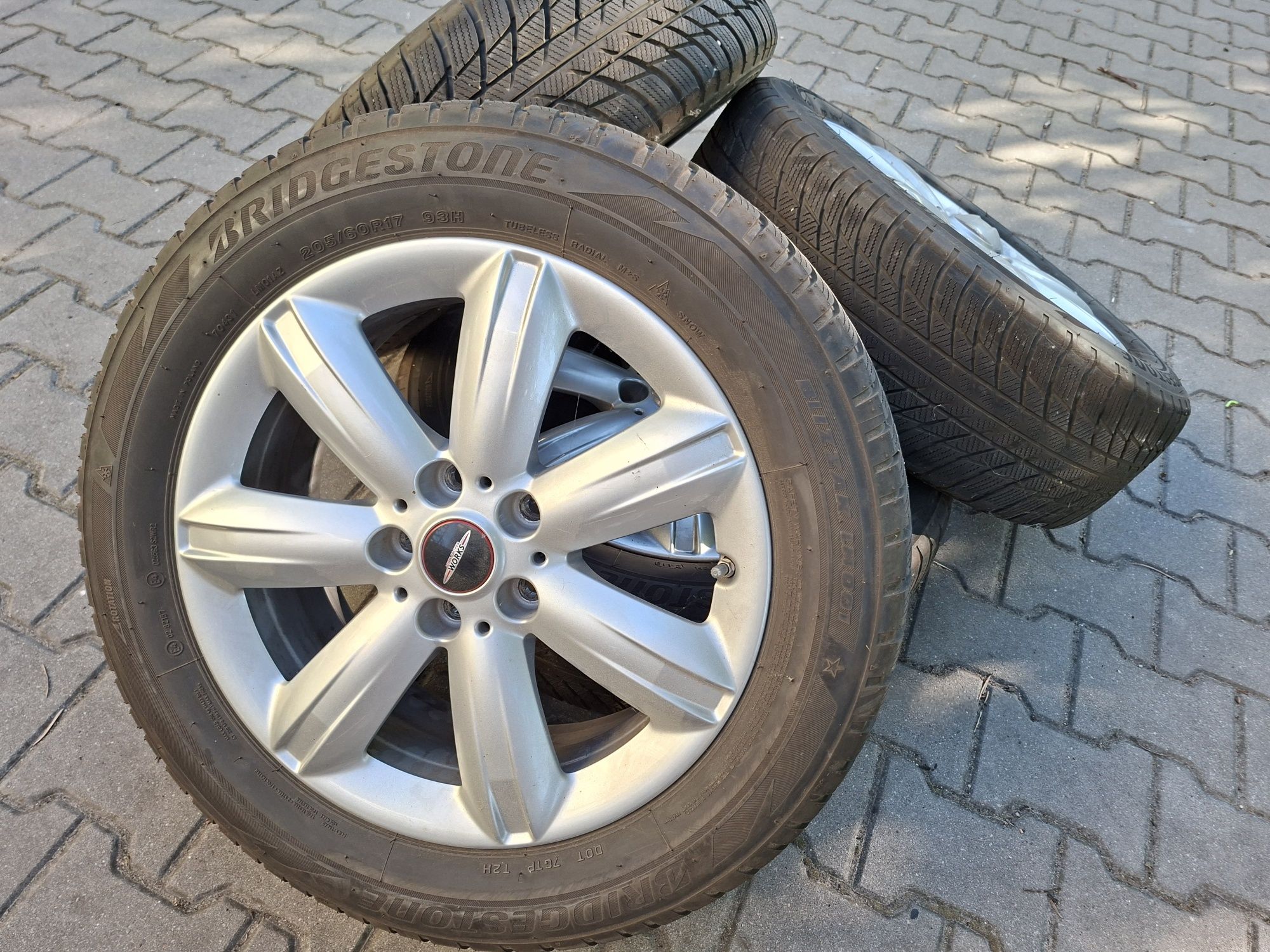 205/60 R17 Koła Zimowe MINI Countryman F60 Oryginalne Felgi 5x112 JHW