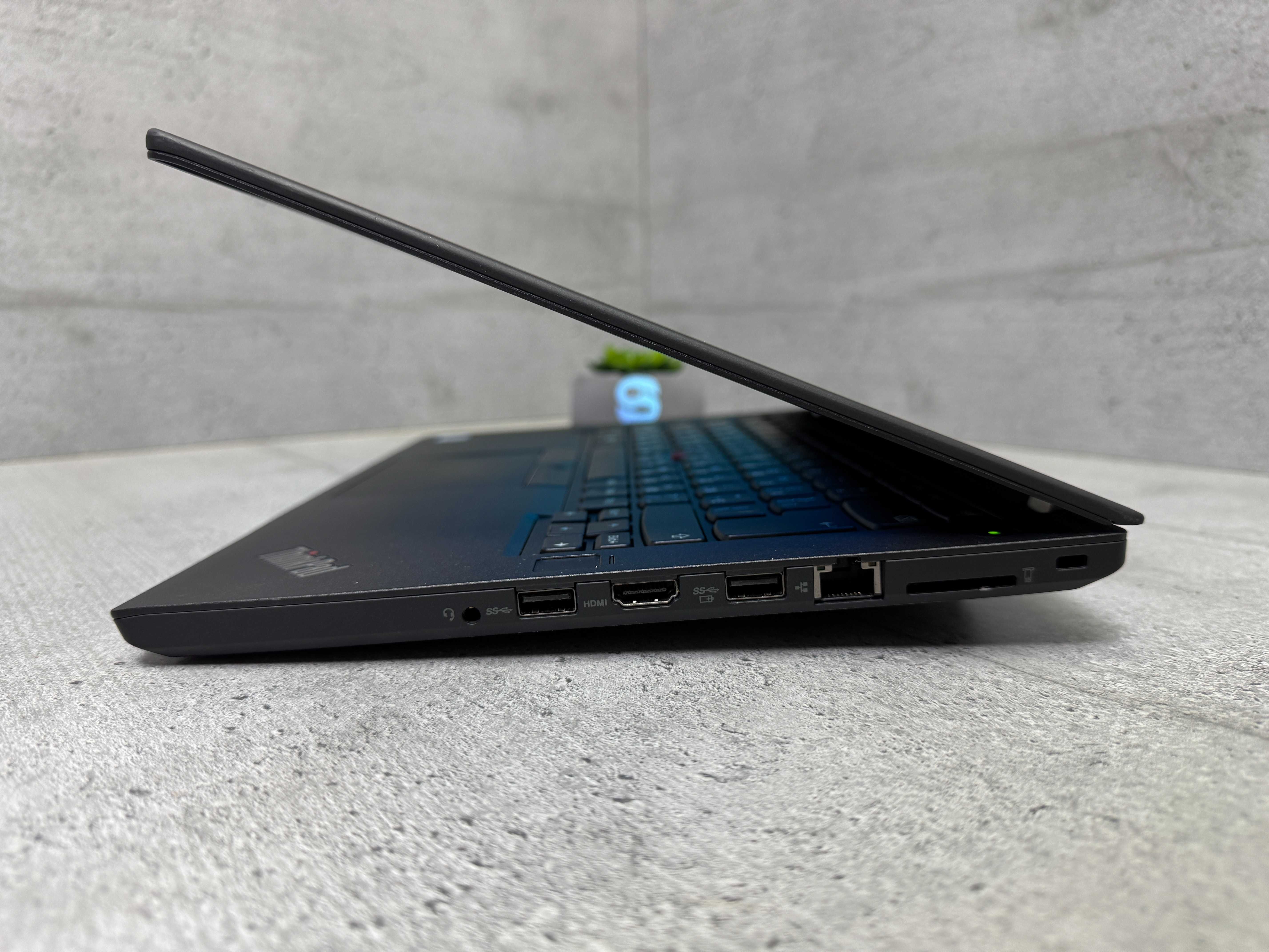 240 ssd/14 FullHD ips/8 ddr4/Мультимедійний ноутбук Lenovo Леново T470