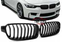 Grill Nerki BMW F30 F31 M pakiet czarne połysk + mat