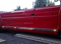 Listwy boczne, miedzyosiowe  Scania R Series