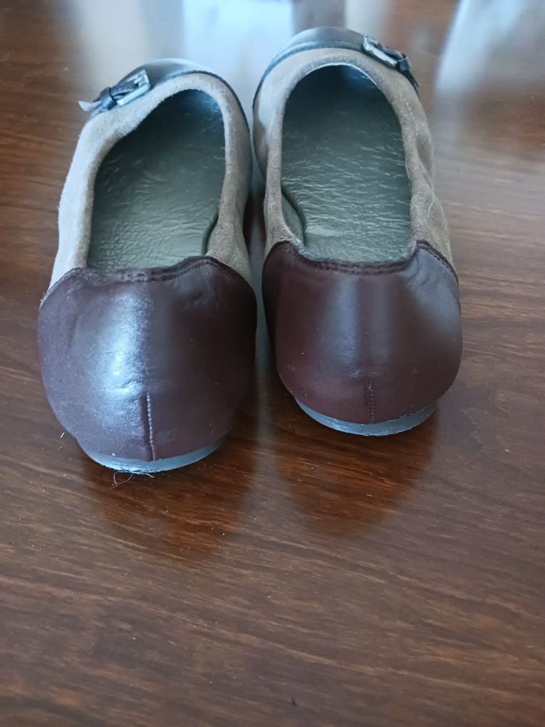 Sabrinas com fivelas, Massimo Dutti, tamanho 35