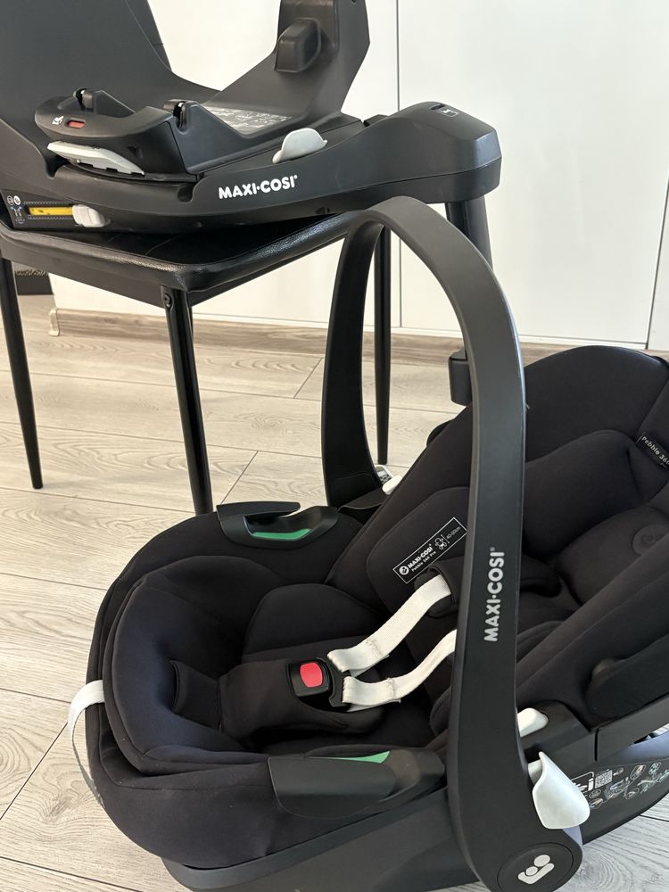 Fotelik samochodowy MAXI-COSI Pebble 360, baza MC Family Fix 360 PRO