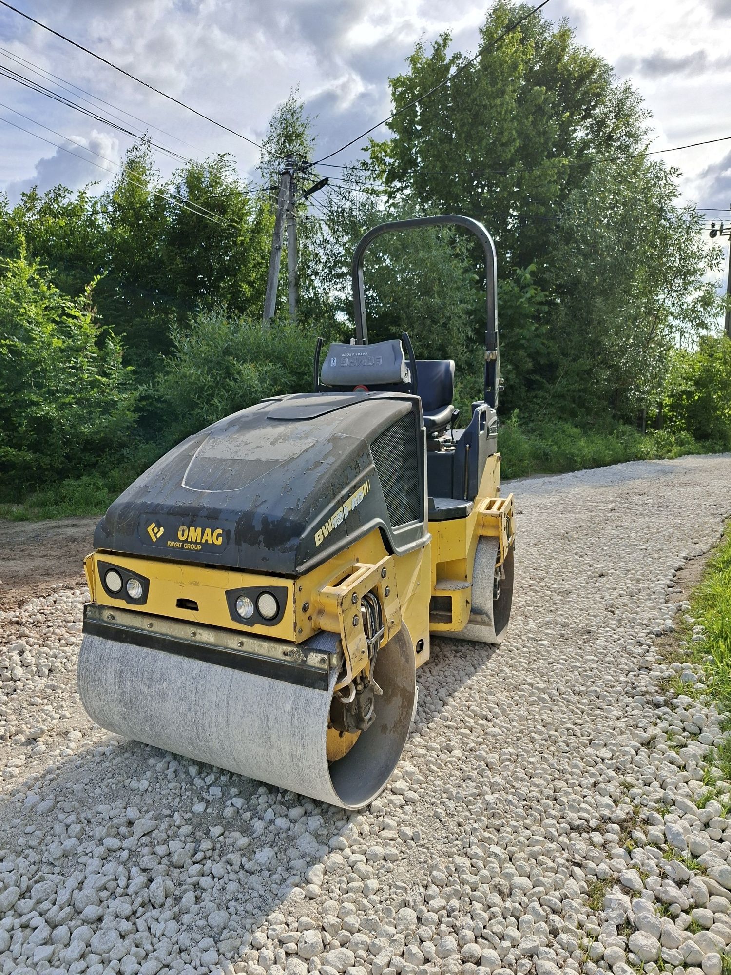 Продаж катка bomag bw 120 ad5 з ПДВ  2015 рік
